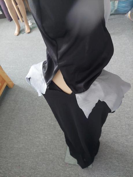 Smrtka / zombie / kat kostým veľ.122-128,