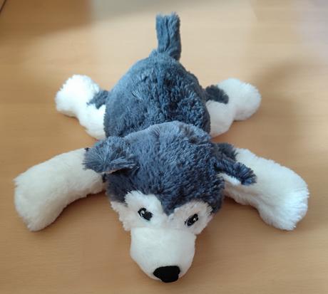 Plyšová hračka husky, 
