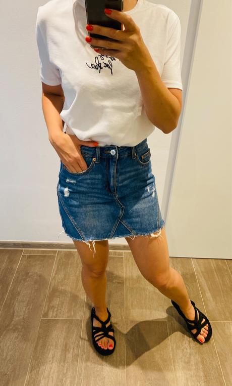 Tally weijl riflova sukňa, tally weijl,36