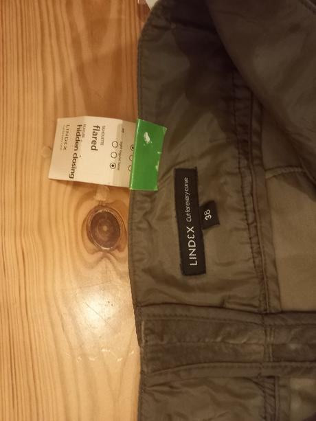 Menčestrové zvonové nohavice lindex, lindex,m