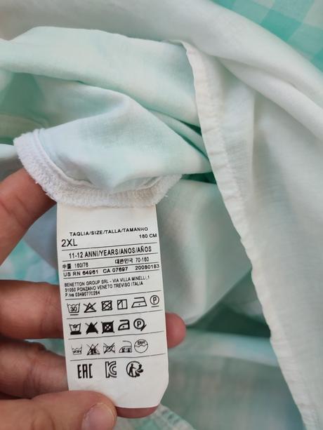 Letné šaty benetton 2 ks, benetton,152