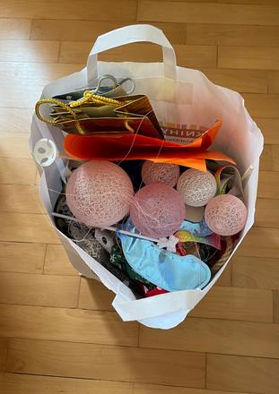 Maxi balík vecí na tvorenie - celá taška, 