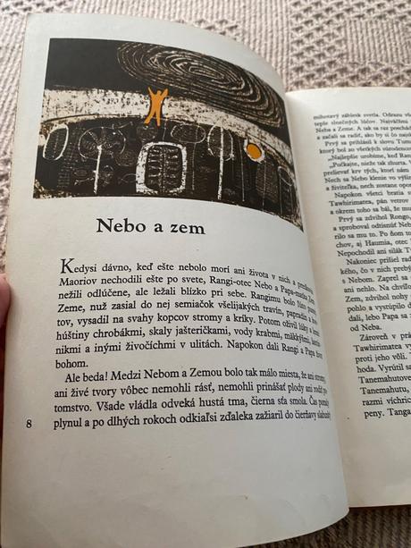 Stará kniha obrova stupaj maorijské rozprávky 1965,