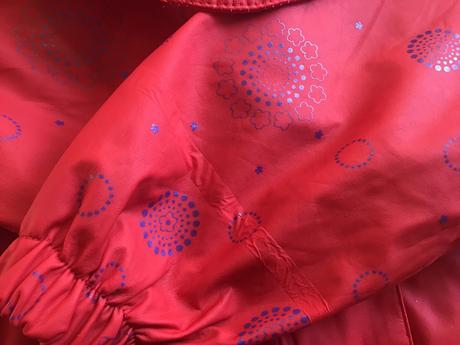 Nepremokavá ptechodna vetrovečka 110/116, lupilu,116