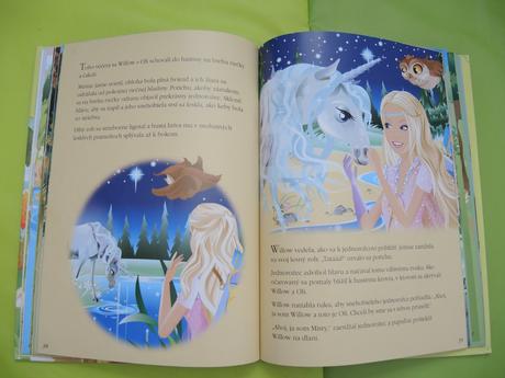 Barbie zelená kniha rozprávok, 