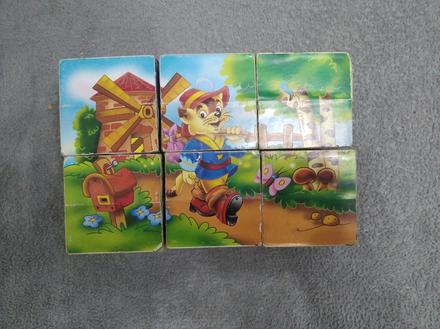 Skladacie drevené kocky,