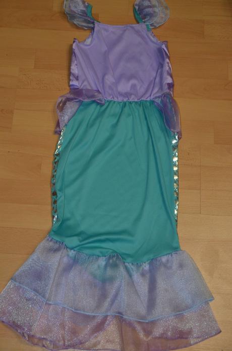 Kostým šaty malá morská panna víla ariel + doplnky, 