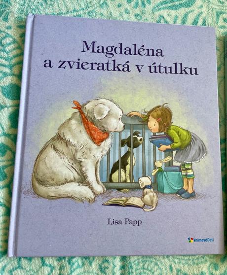 Magdalénka a psík z knižnice, zvieratká z útulku, 