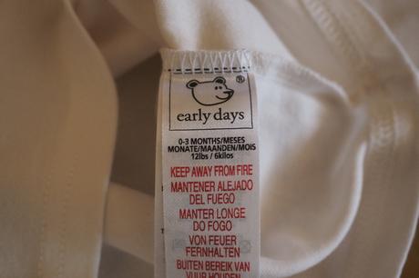 Dojčenské tričko s dlhým rukávom, early days,56