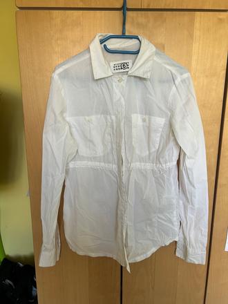 Snehobiela košeľa, s