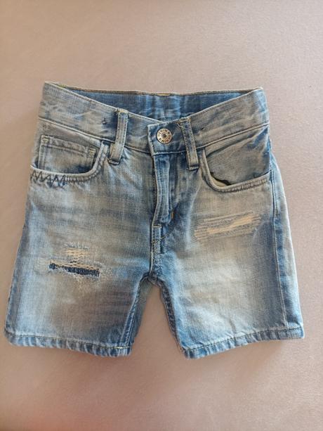 Riflové kraťasy, h&m,92