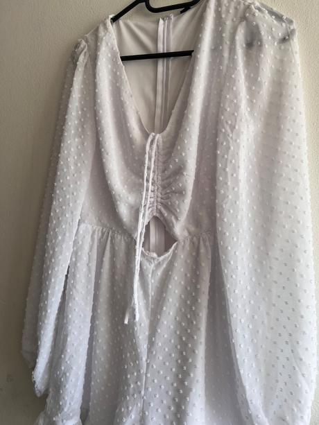 Biele šaty/overal, new yorker,xs