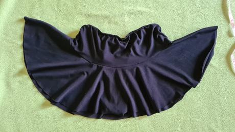 Točivá suknička so všitými nohavičkami, s