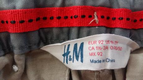 Nohavice, h&m,92