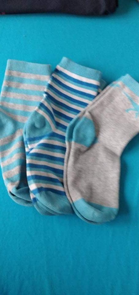 Ponožky 23 - 26 uni alebo chlapec zvýraznená päta, lupilu,23