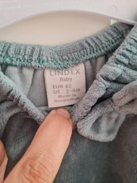 Lindex velúrové šaty č.62, lindex,62