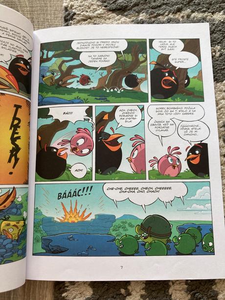 Komiks angry birds 5 dobrodružstiev,