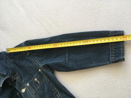 Riflová bunda petit bateau, 92