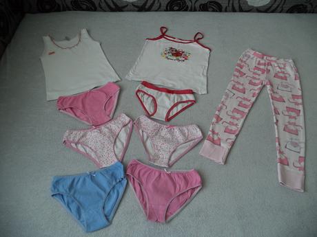 116 , dievča mix spodného prádla, f&f,116