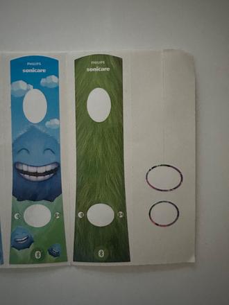 Nálepky philips sonicare, 