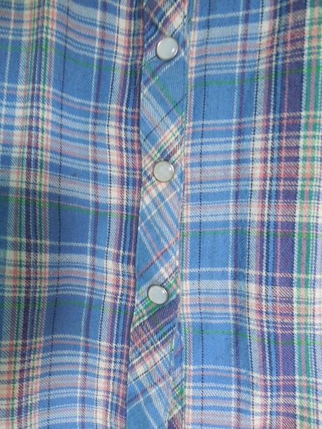 Károvaná košeľa, denim co,38