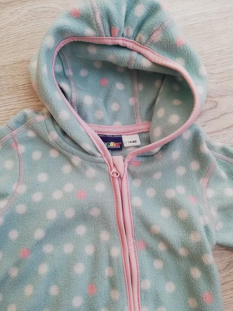 Flisovy overal. top stav. veľ.80, lupilu,80