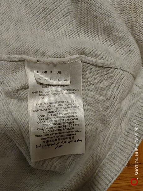 Oui originál luxusný tenší hebúnky exclusive svetr, l