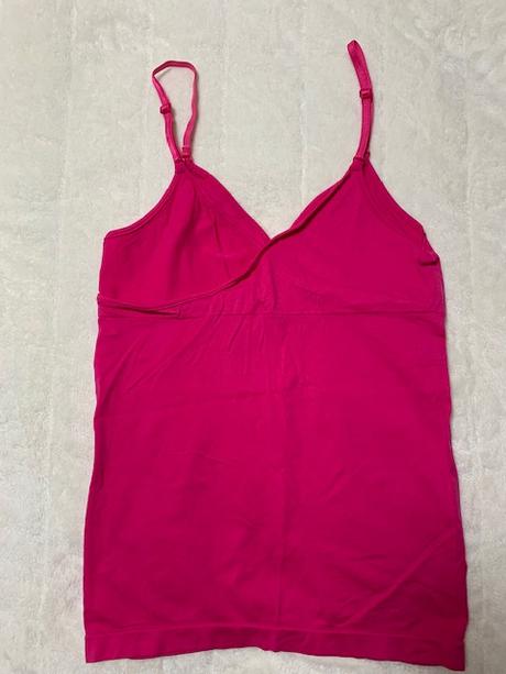 Cyklámenové tielko na ramienka zn. golde lady, m / s