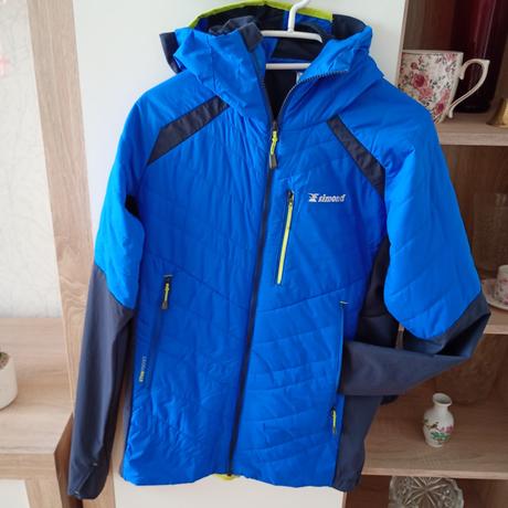 1x oblečená bunda, decathlon,s