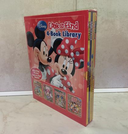 Look and find disney mickey minnie & spol 4x, 