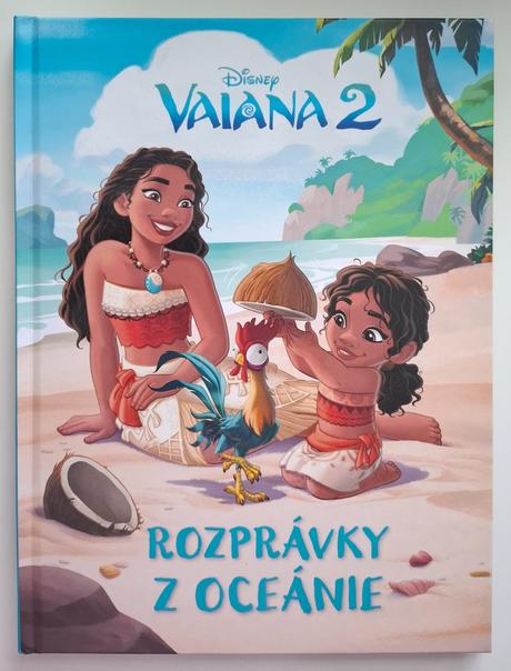 Kniha disney "vaiana", 