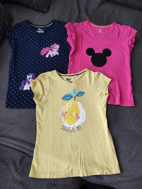 Tričká 3 ks, lupilu,110