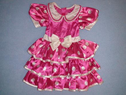 Minnie mouse karnevalové šaty veľ.86,