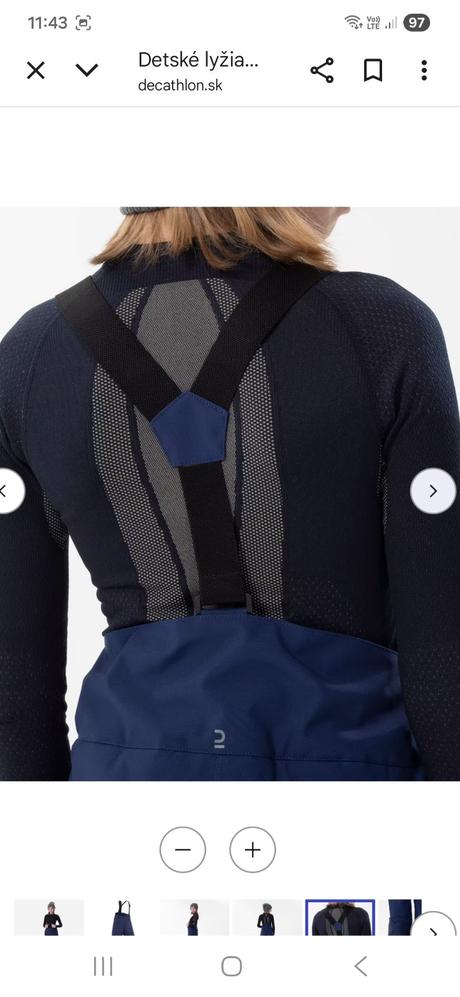 Detské oteplovačky, decathlon,152