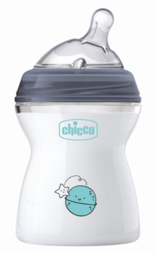 Chicco plastová antikoliková fľaša black&white 150, chicco