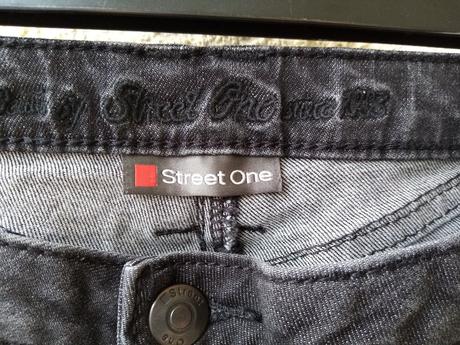 Čierne tieňované rifle s vysokým pásom, street one,m