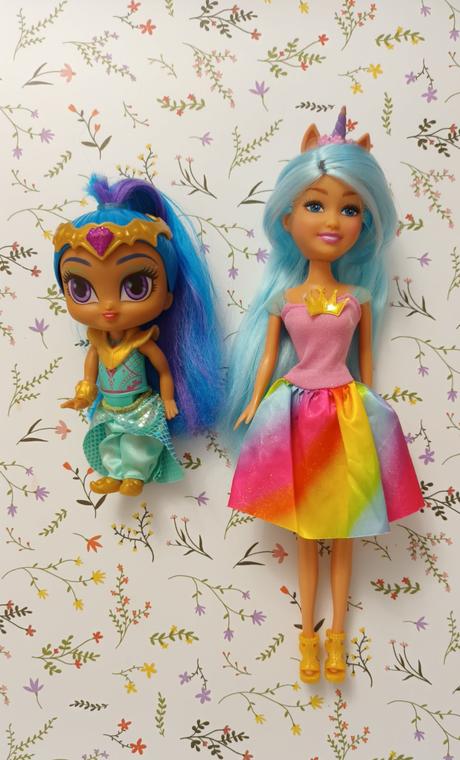 Bábiky barbie unicorn a shimmer shine, 