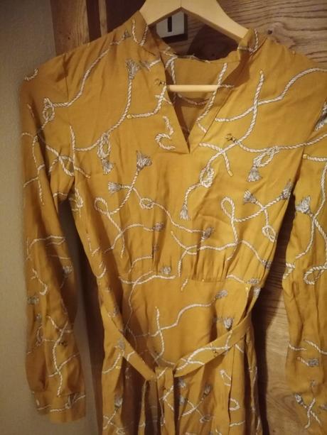 Horčicové šaty reserved, reserved,34