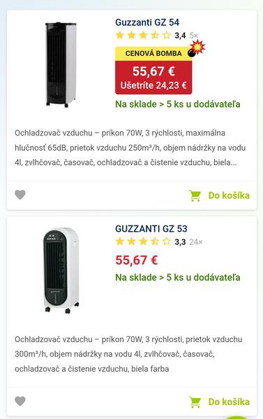 Ochladzovače vzduchu do 80€: Ktorý kúpiť?