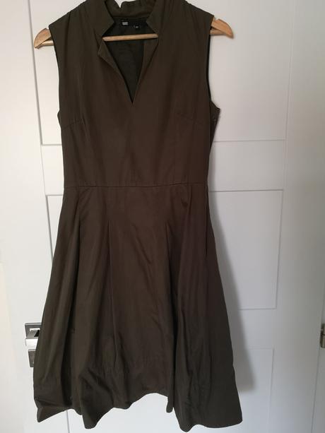 Zelené kaki šaty we 38 / m, m