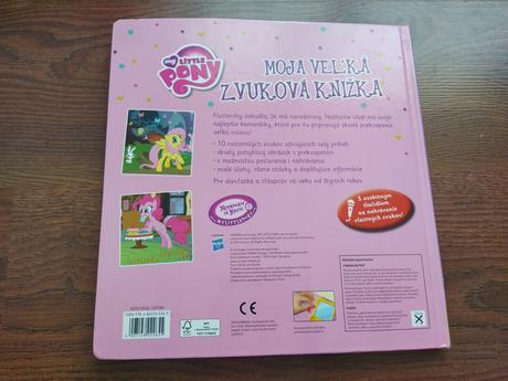 Kniha my little pony interaktívna,