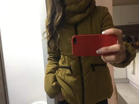 Dámsky zimný kabát, m