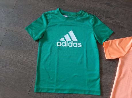 2 funkčne trička, adidas,140