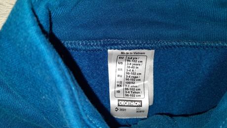 Mikina, decathlon,98