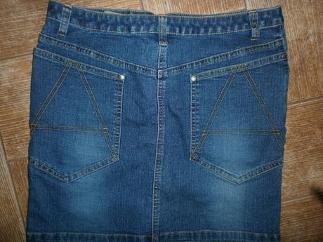 Riflová elastická sukňa drahej značky aboriginal, 40