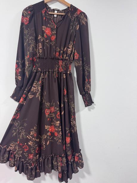 H&m romantické boho šaty veľ s, h&m,s