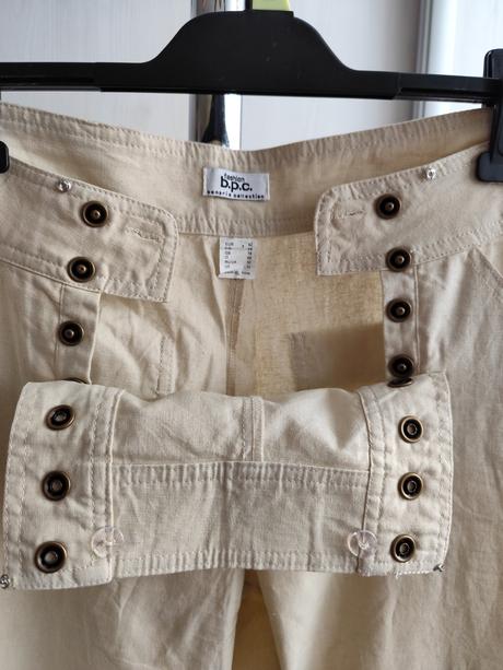 Plátené nohavice, bonprix,l