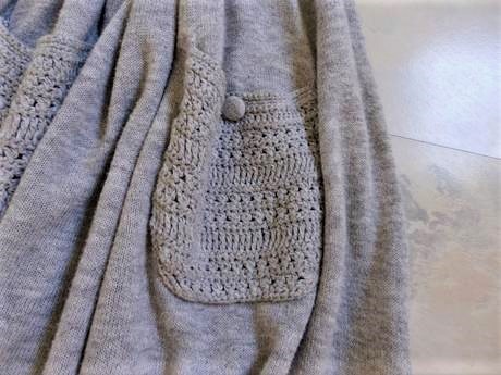 Úpletová tenšia tunika s/m, m