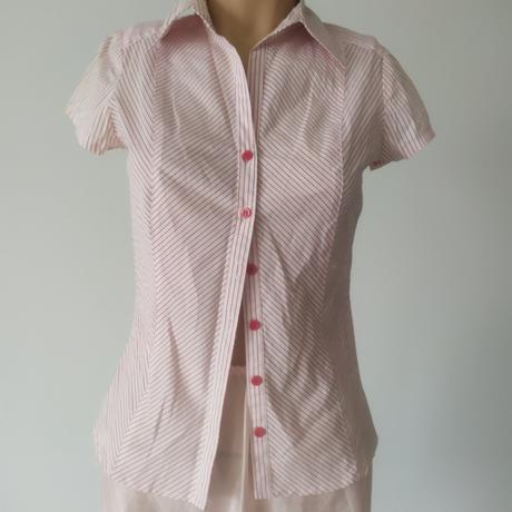 C 42 nekrciva kosielka slim fit raz oblecena, s