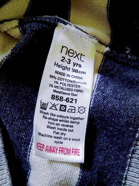 Úpletové šaty next, next,98